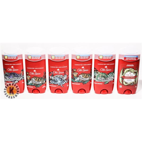 BAG OF NEW MALE DEODORANT