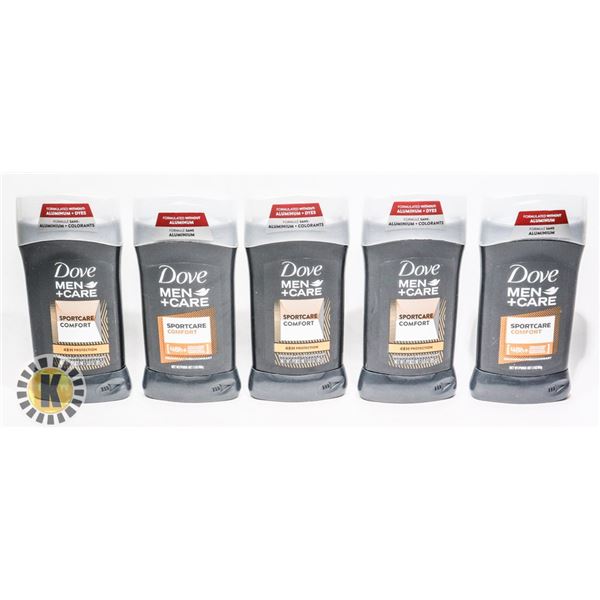 BAG OF NEW MALE DEODORANT