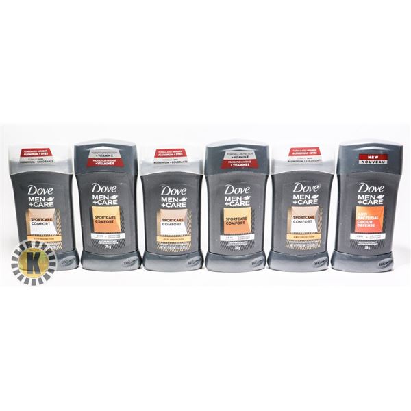 BAG OF NEW MALE DEODORANT