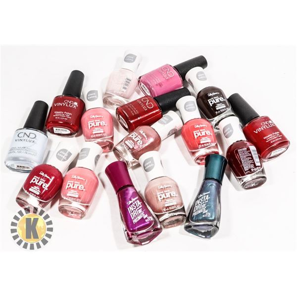 BAG ASSORTED NAIL POLISHES