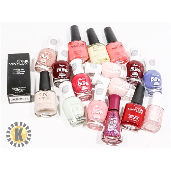 BAG ASSORTED NAIL POLISHES
