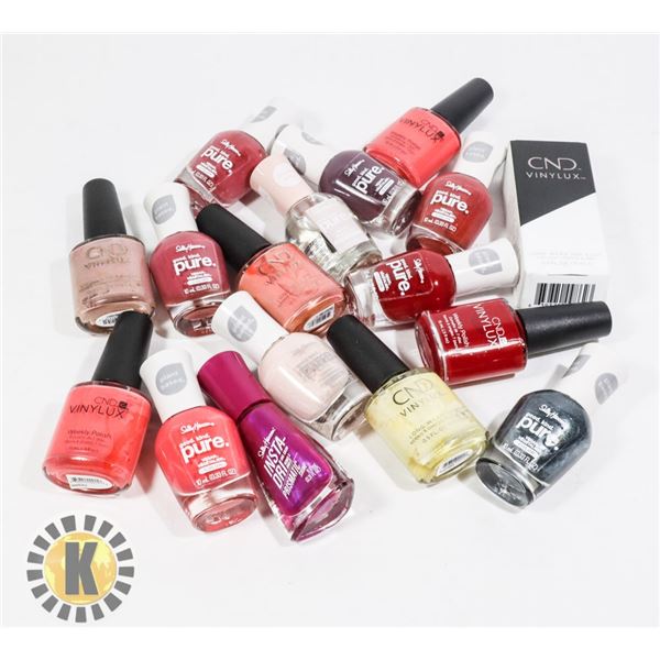 BAG ASSORTED NAIL POLISHES