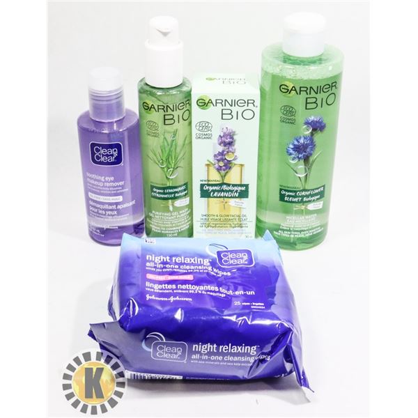 BAG OF FACIAL PRODUCTS