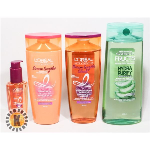 BAG OF L'OREAL HAIR PRODUCTS