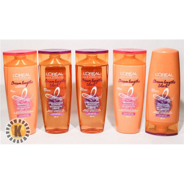 BAG OF L'OREAL HAIR PRODUCTS