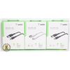 Image 1 : BUNDLE OF 3 BELKIN USB-A TO USB-C CABLE