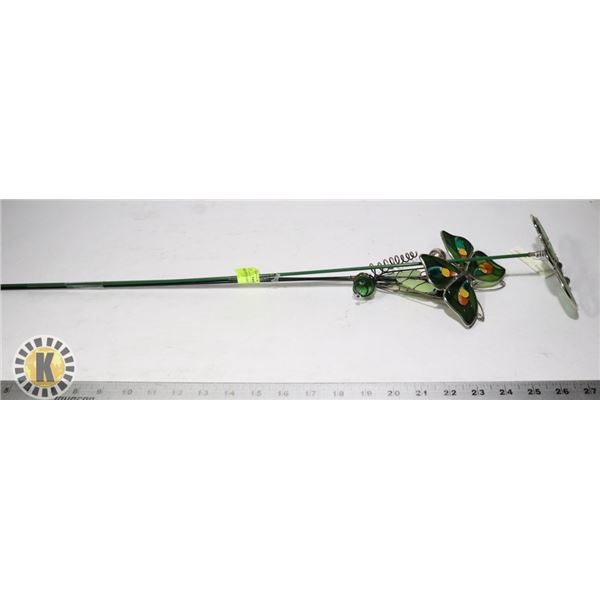 3PK GLASS GARDEN PICKS