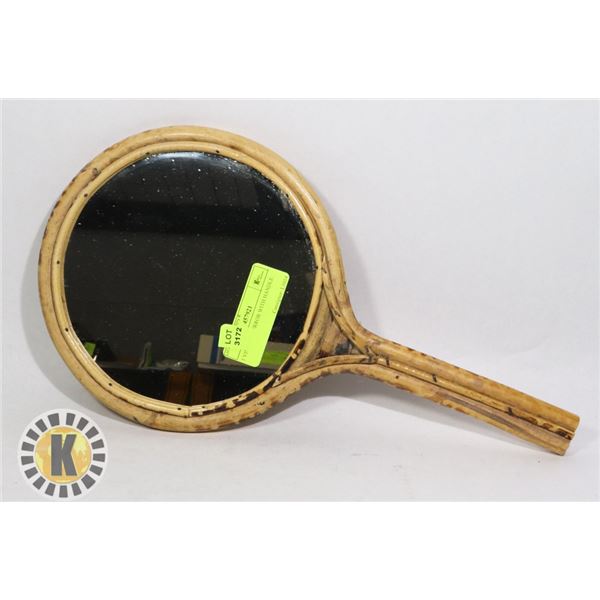 1 VINTAGE MIRROR WITH HANDLE