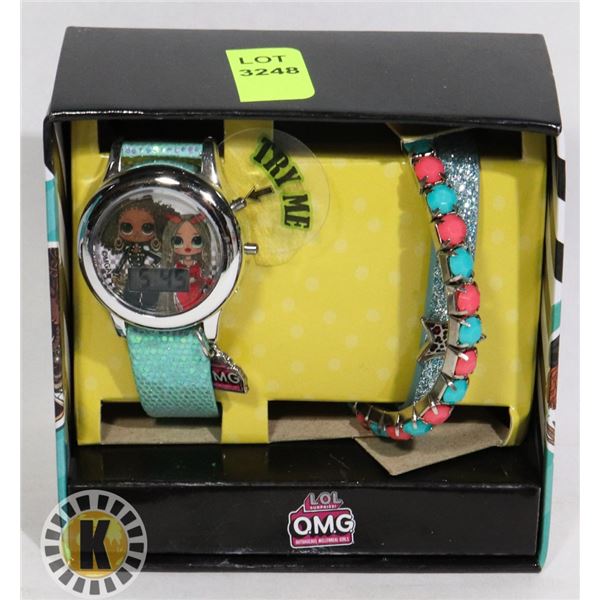 LOL O.M.G. THEMED KIDS WATCH