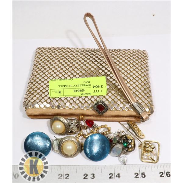 FASHION JEWELRY IN SMALL STORAGE BAG