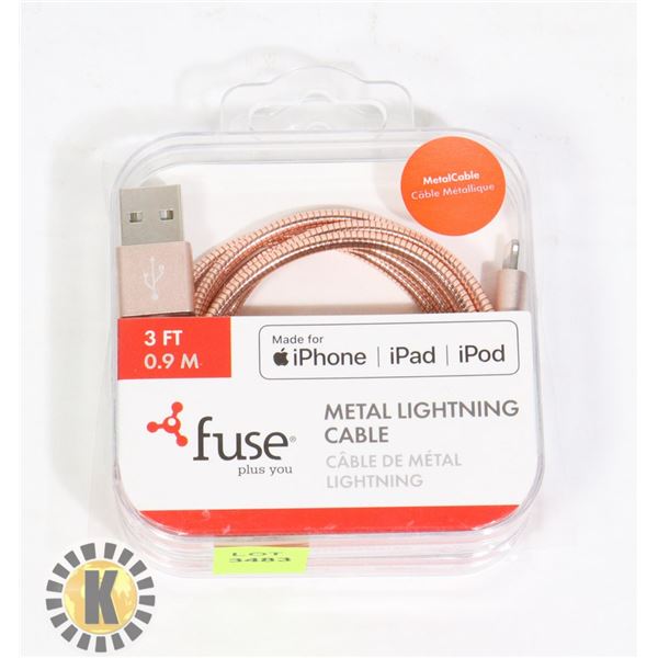 FUSE METAL LIGHTNING CABLE