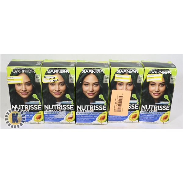 5 GARNIER NUTRISSE ULTRA HAIR COLOR