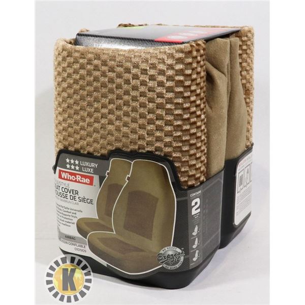 2 UNIVERSAL SEAT COVERS