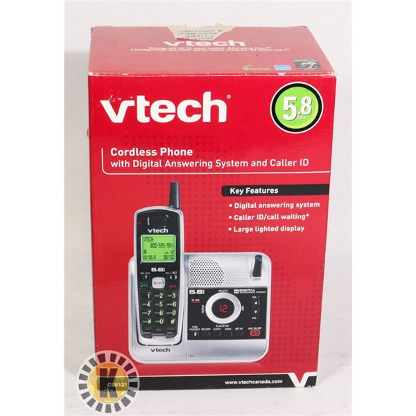 VTEC CORDLESS PHONE 5.8GHZ