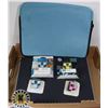 Image 1 : LAPTOP CASE, COLLER STAND AND HP INK