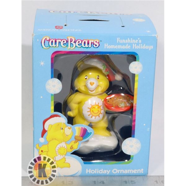 CARE BEARS SUNSHINE BEAR CHRISTMAS ORNAMENT