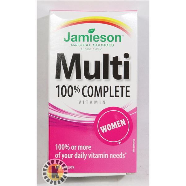 BOTTLE OF JAMIESON MULTI COMPLETE FOR WOMEN