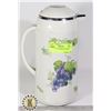 Image 1 : 1 1g TEAPOT THERMOS (WHITE/ GRAPES)
