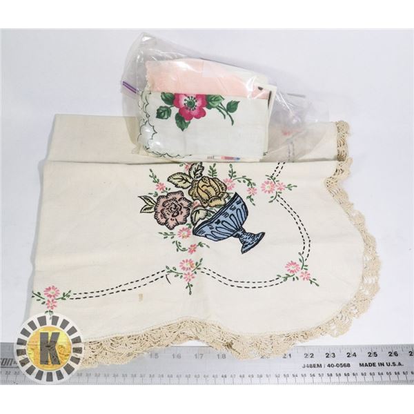 HAND-MADE TABLE CLOTHES