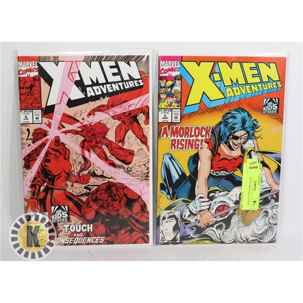 X-MEN ADVENTURES #4 & 5, HIGH GRADE