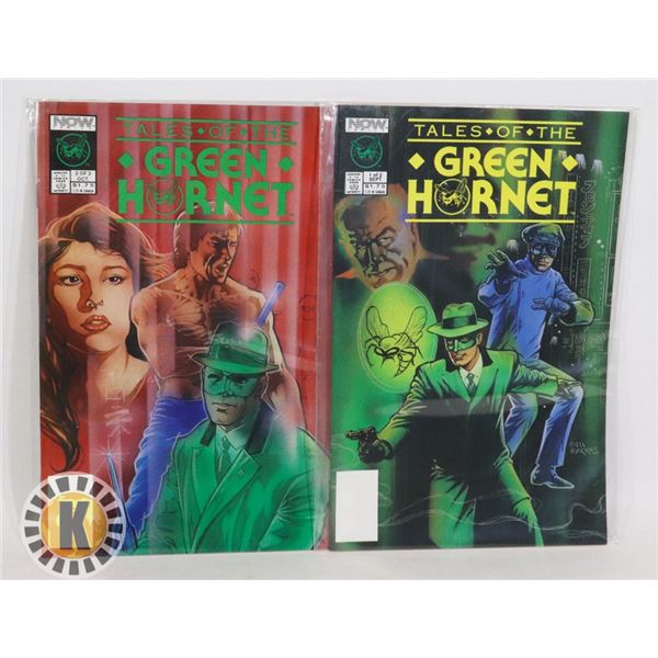 NOW COMICS TALES OF THE GREEN HORNET 1-2 OF 2