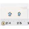 Image 1 : NEW PAIR OF GEMSTONE TURTLE EARRINGS