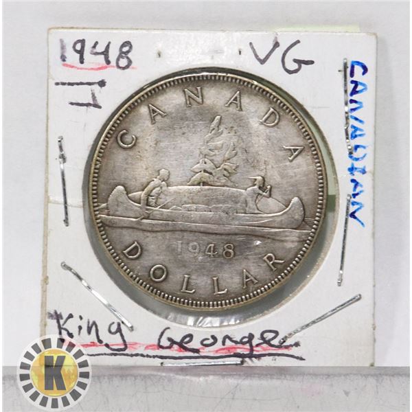 1948 CANADIAN SILVER DOLLAR