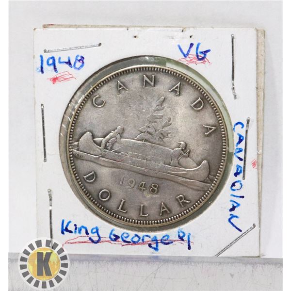 1948 CANADIAN SILVER DOLLAR