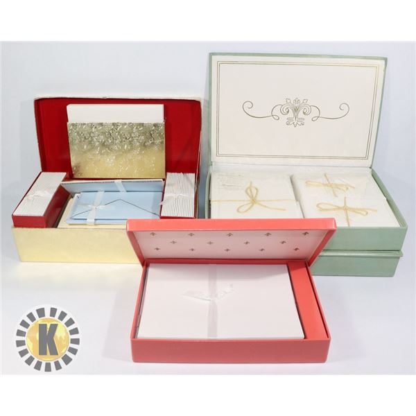 4 CELEBRATION CARDS COLLECTIONS IN CASES