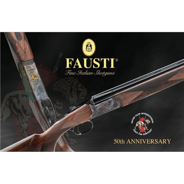 SCI Shotgun of the Year - 50th Anniversary Fausti Caledon Over Under in 20ga
