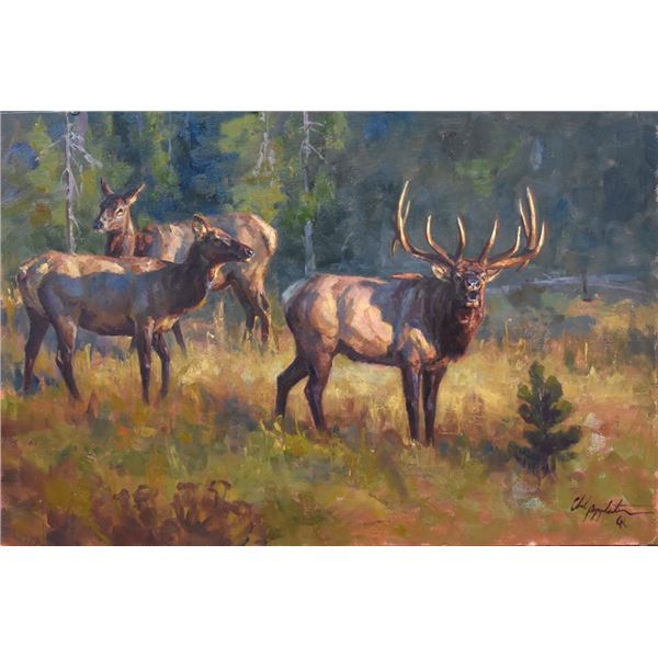 "Loud Mouth" Original 20”x30” Artwork by Featured Artist Chad Poppleton