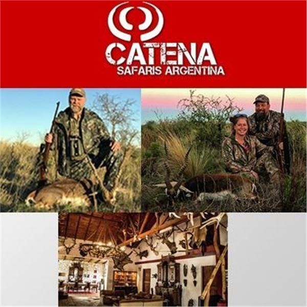 Argentina Big Game Hunt for Three People with Three Animals Included