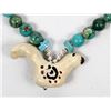 Image 2 : Pottery Bird & Ocean Jasper Bead Necklace