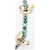 Image 4 : Pottery Bird & Ocean Jasper Bead Necklace