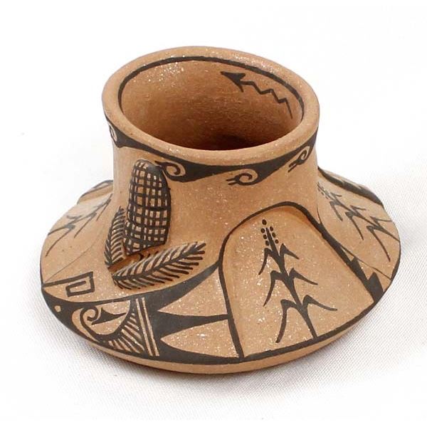Jemez Micaceous Clay Pottery Jar, Juanita Fragua