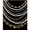 Image 3 : 10 Strand Beaded Necklace