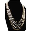 Image 6 : 10 Strand Beaded Necklace