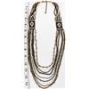 Image 8 : 10 Strand Beaded Necklace