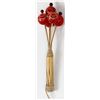 Image 1 : Hand Painted Bamboo Ball Hand Percussion Rattle