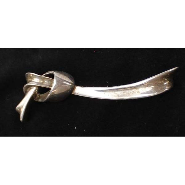 Vintage Tiffany & Co. Sterling Silver Bow Pin