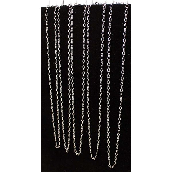 5 Sterling Silver Chains