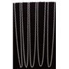 Image 2 : 5 Sterling Silver Chains