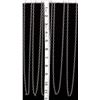 Image 8 : 5 Sterling Silver Chains