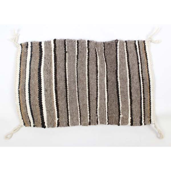 Vintage Navajo Sampler Wool Textile by M. Duncan