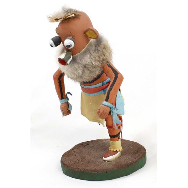 Vintage Navajo Mudhead Kachina by Cy Begay