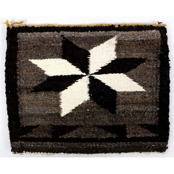 Navajo 8 Point Star Wool Textile Purse