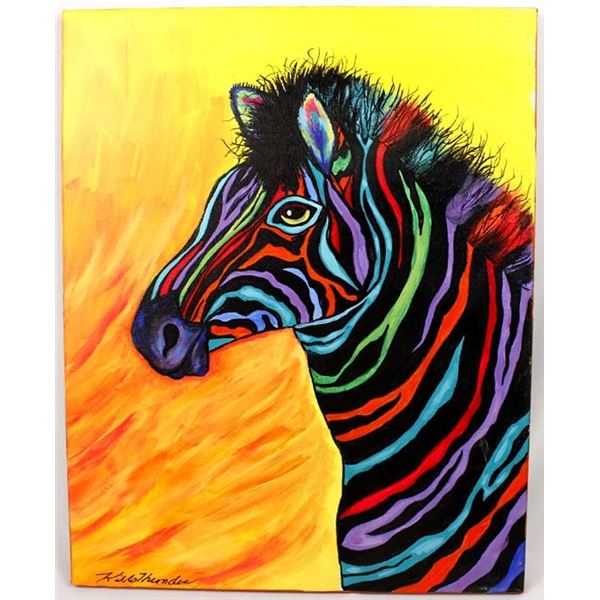 Original Acrylic Painting by Kathy Kills Thunder