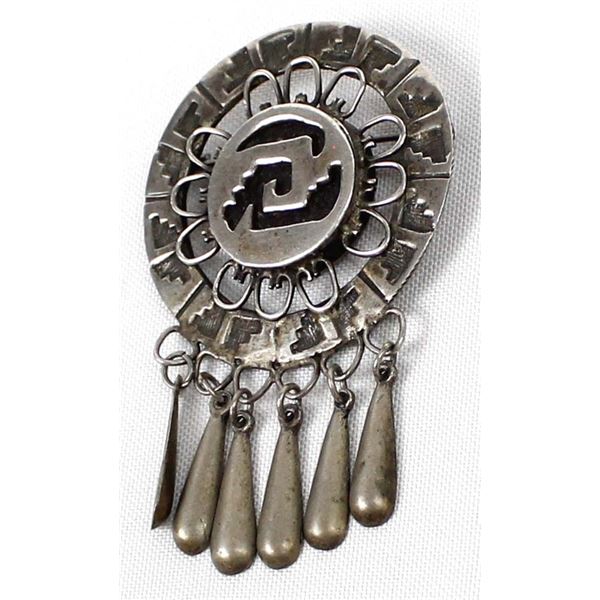 Vintage Mexican Sterling Silver Pin