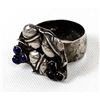 Mimbres NM Estate Sterling Silver Ring, Size 11