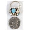 Image 8 : Navajo Sterling Turquoise Ring, Size 9.5